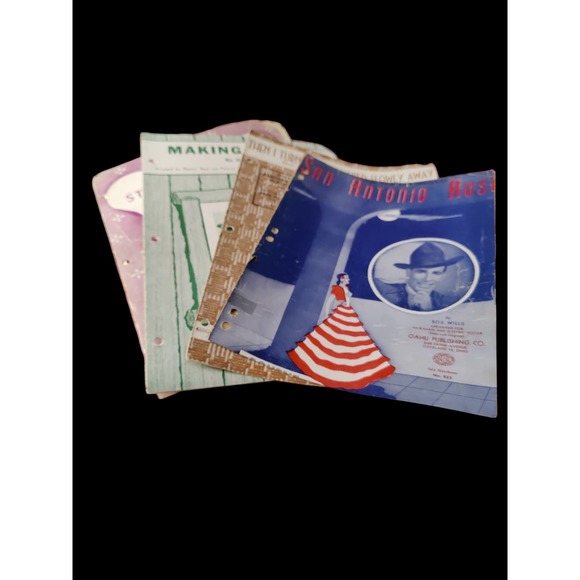 Bundle of sheet music - Picture 1 of 5